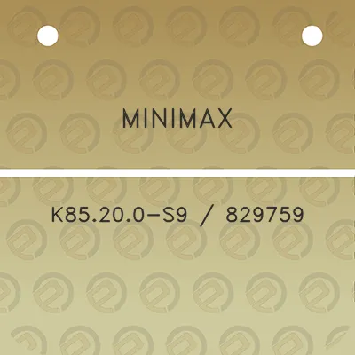 minimax-k85200-s9-829759