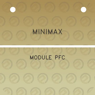 minimax-module-pfc