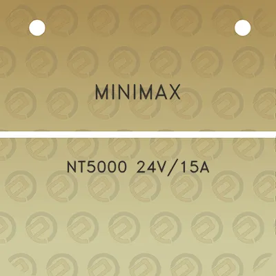 minimax-nt5000-24v15a