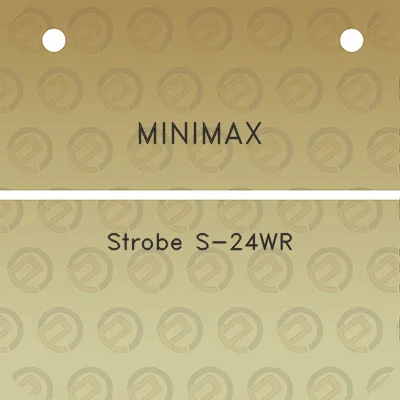 minimax-strobe-s-24wr