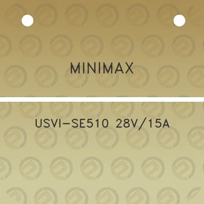 minimax-usvi-se510-28v15a