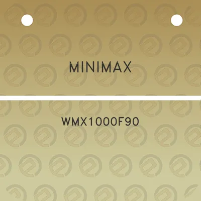 minimax-wmx1000f90