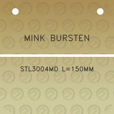 mink-bursten-stl3004md-l150mm