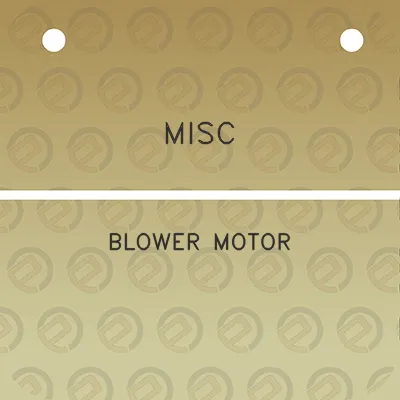 misc-blower-motor