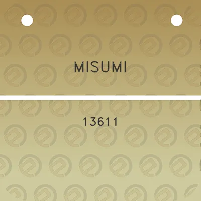 misumi-13611