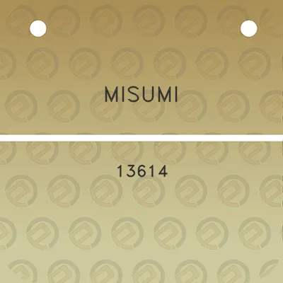 misumi-13614