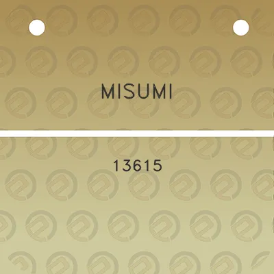 misumi-13615