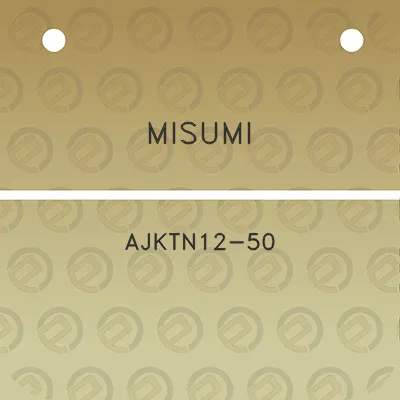 misumi-ajktn12-50