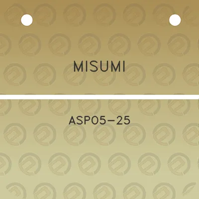 misumi-aspo5-25