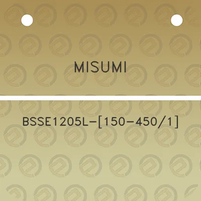 misumi-bsse1205l-150-4501