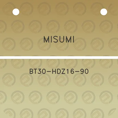 misumi-bt30-hdz16-90