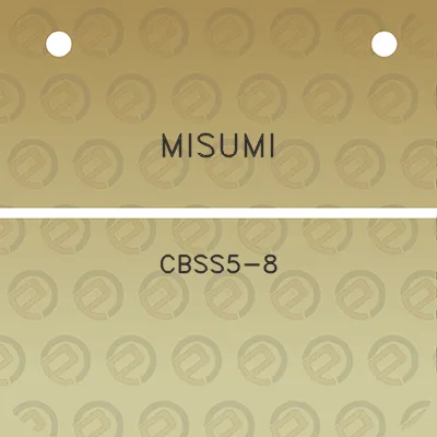 misumi-cbss5-8