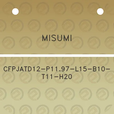 misumi-cfpjatd12-p1197-l15-b10-t11-h20