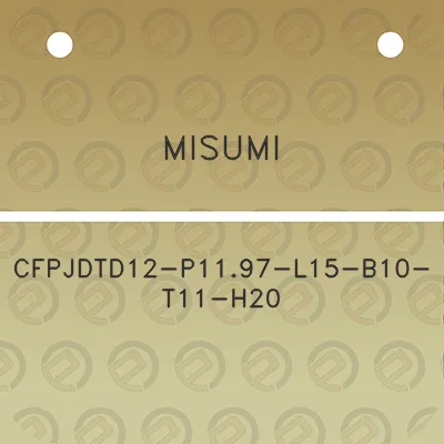 misumi-cfpjdtd12-p1197-l15-b10-t11-h20