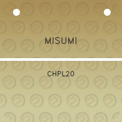 misumi-chpl20