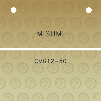 misumi-cmg12-50