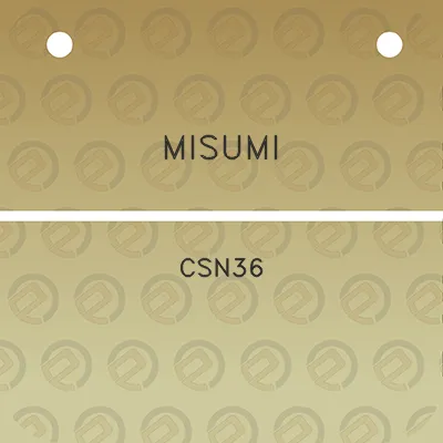 misumi-csn36