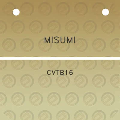 misumi-cvtb16