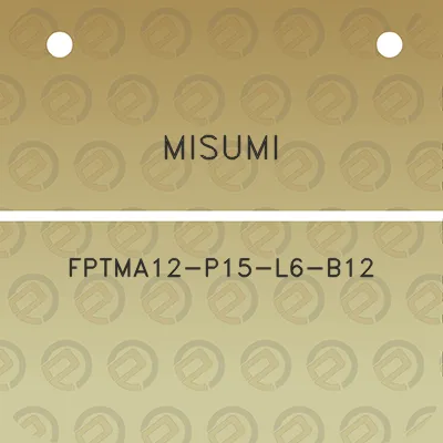 misumi-fptma12-p15-l6-b12