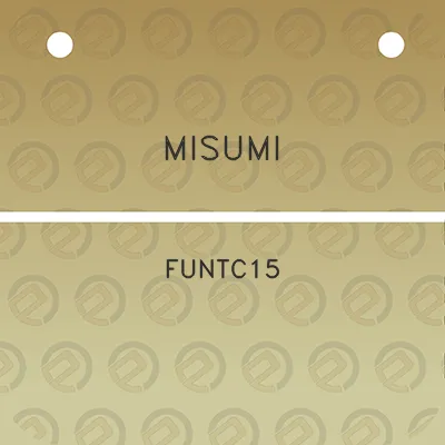 misumi-funtc15