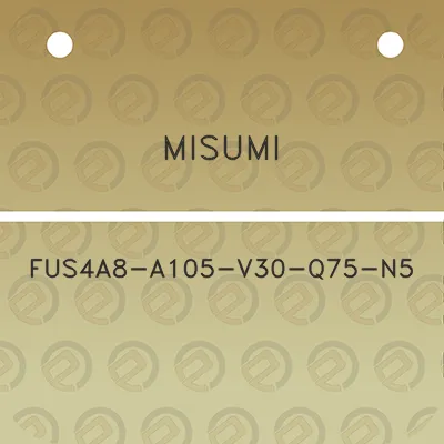 misumi-fus4a8-a105-v30-q75-n5