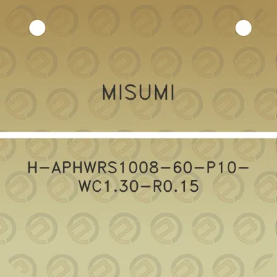 misumi-h-aphwrs1008-60-p10-wc130-r015