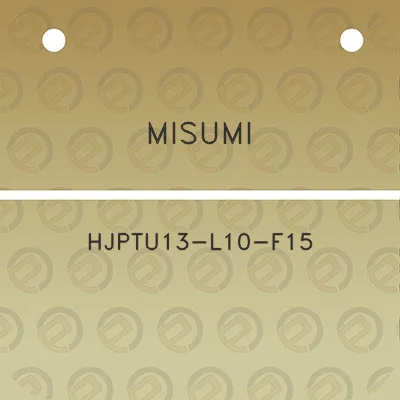 misumi-hjptu13-l10-f15