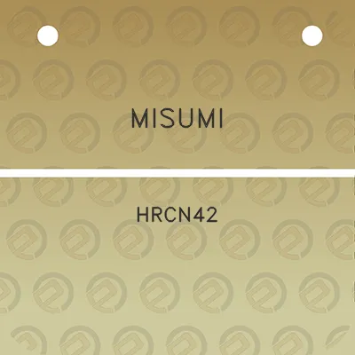 misumi-hrcn42