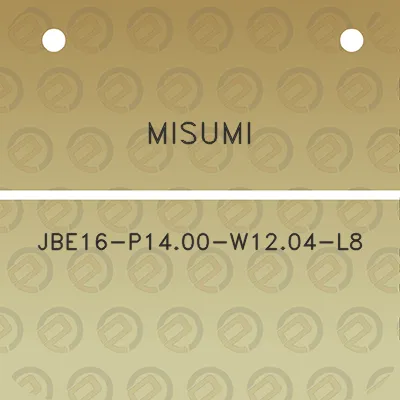 misumi-jbe16-p1400-w1204-l8