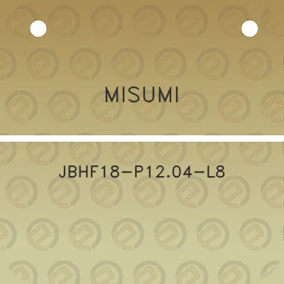 misumi-jbhf18-p1204-l8