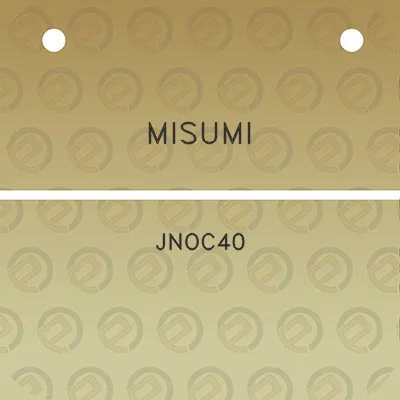 misumi-jnoc40