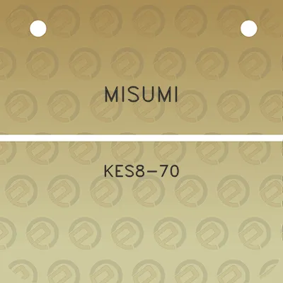 misumi-kes8-70