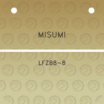 misumi-lfzb8-8