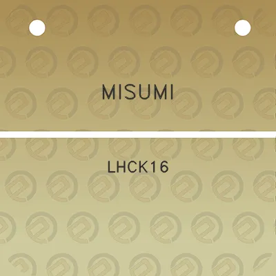 misumi-lhck16