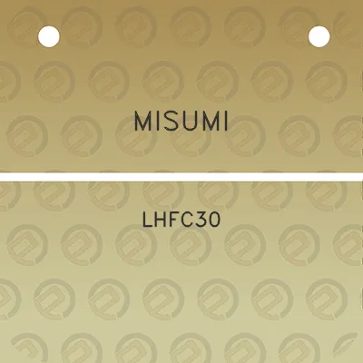 misumi-lhfc30