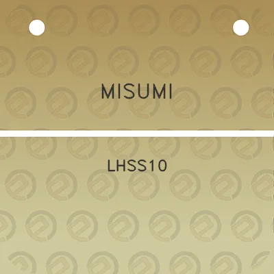 misumi-lhss10