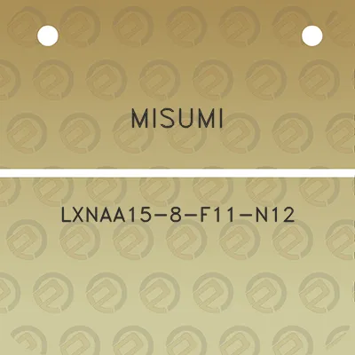 misumi-lxnaa15-8-f11-n12