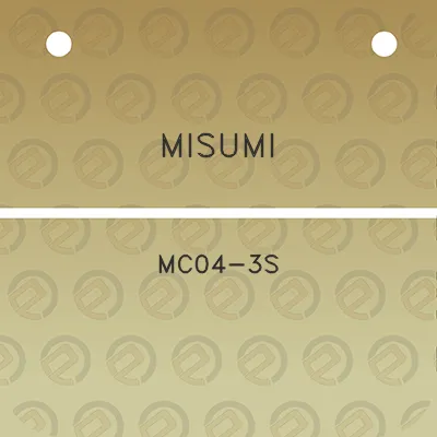 misumi-mc04-3s