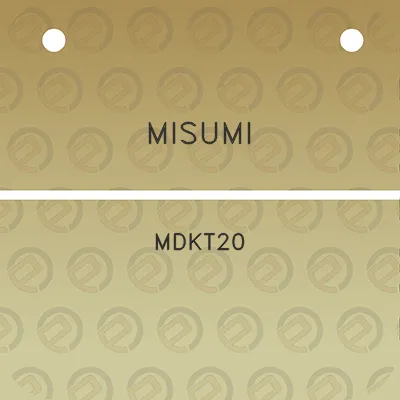 misumi-mdkt20