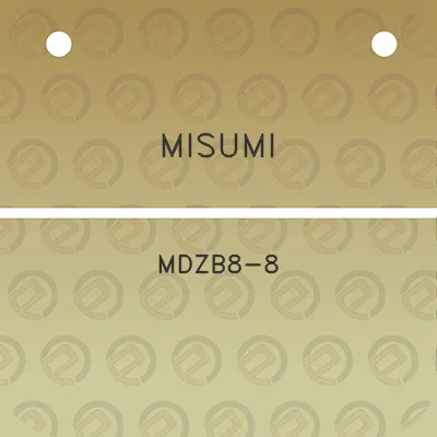 misumi-mdzb8-8