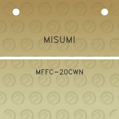 misumi-mffc-20cwn