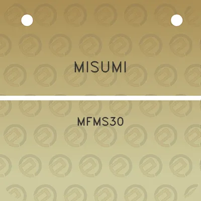 misumi-mfms30