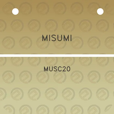 misumi-musc20