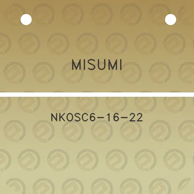 misumi-nkosc6-16-22