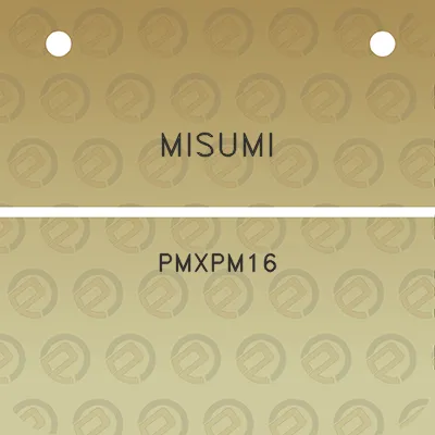 misumi-pmxpm16