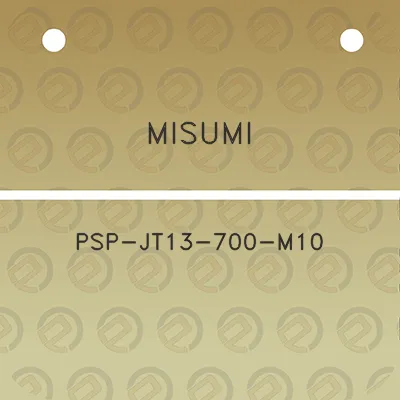 misumi-psp-jt13-700-m10