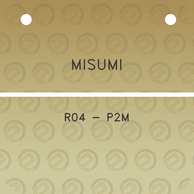 misumi-r04-p2m