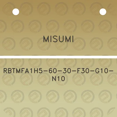 misumi-rbtmfa1h5-60-30-f30-g10-n10