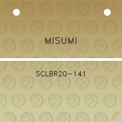 misumi-sclbr20-141