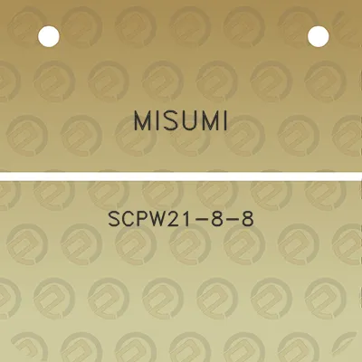 misumi-scpw21-8-8